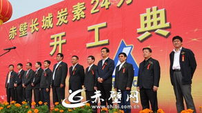 赤壁长城炭素24万吨预焙阳极项目正式开工 图